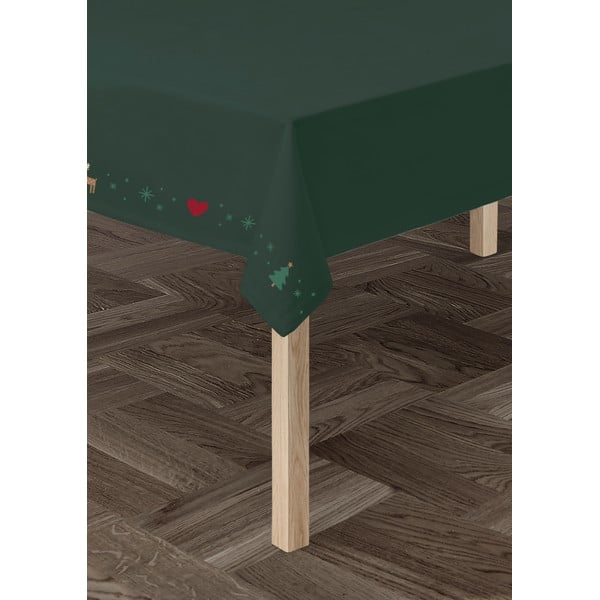 Ubrus s vánočním motivem s příměsí bavlny 150x270 cm Christmas Fable – JUNA-image-4