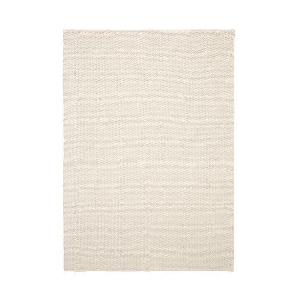 Krémový ručně tkaný koberec s příměsí bavlny 160x230 cm Mascarell – Kave Home