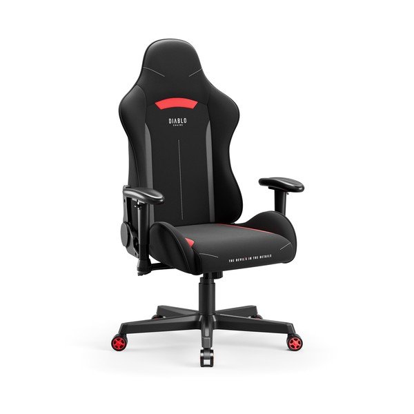 Černá herní židle X-Starter – Diablo Chairs