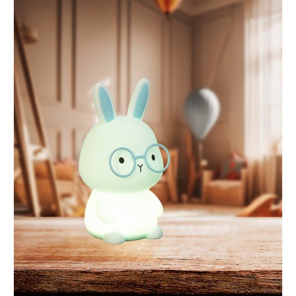 Světle modré dětské noční světlo Felix – Fischer & Honsel-image-2