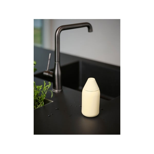 Světle žlutý silikonový dávkovač mýdla 300 ml Singles – Zone-image-3