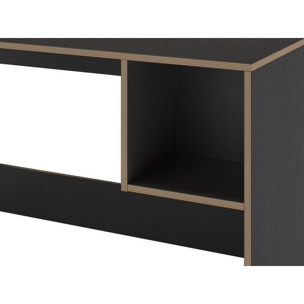 Pracovní stůl s černou deskou 50x110 cm Lyly – Marckeric-image-4