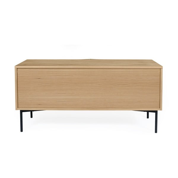 Hnědá komoda v dekoru dubového dřeva Woodman Flop, 65 x 120 cm-image-3