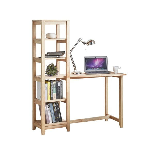 Psací stůl s regálovými poličkami DEEP Furniture Aileen-image-2