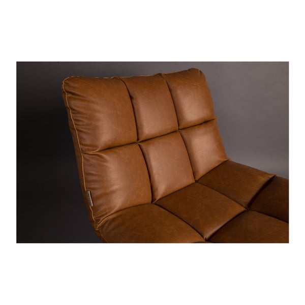 Hnědé křeslo Dutchbone Bar-image-4