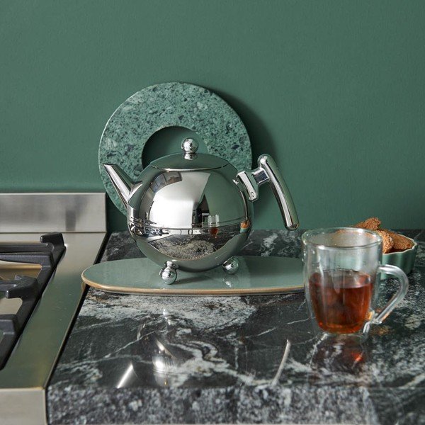 Konvice na čaj z nerezové oceli ve stříbrné barvě 1,2 l Bella Ronde – Bredemeijer-image-1