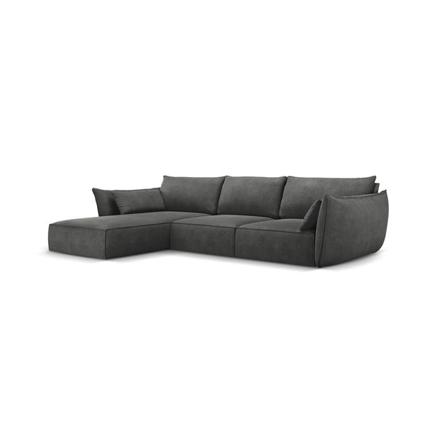 Šedá rohová pohovka (levý roh) Vanda – Mazzini Sofas-image-2