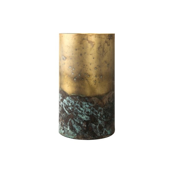 Zelenozlatá váza Canett Liam, 23 cm