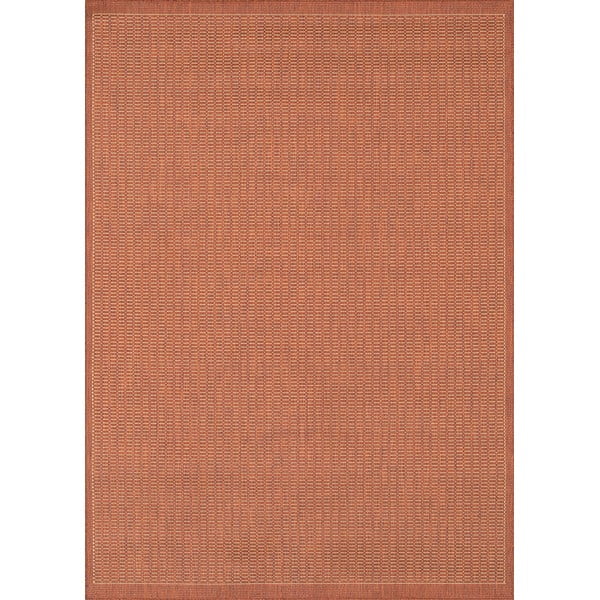 Oranžový venkovní koberec Floorita Tatami, 180 x 280 cm