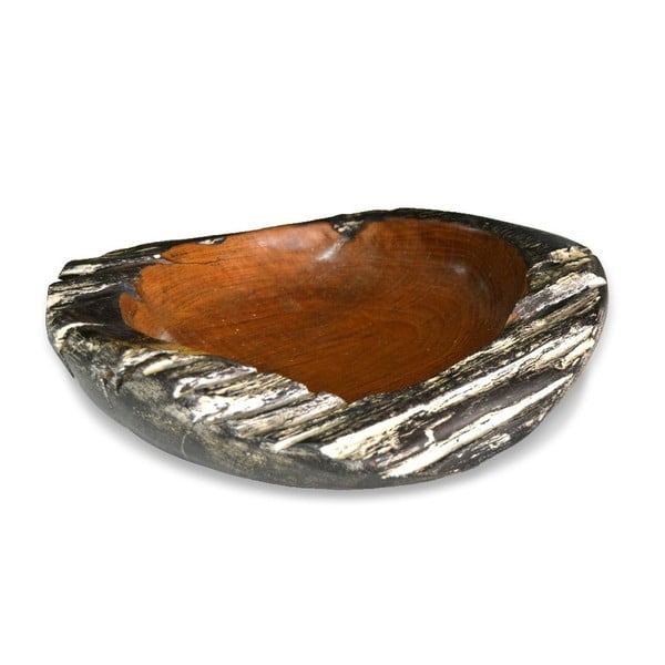 Dřevěná miska z teakového dřeva Moycor Bowl Erosi