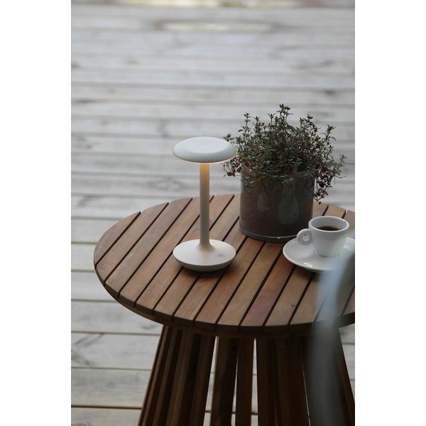 LED stolní lampa šedobéžová (výška 20 cm) Petit – Markslöjd-image-1