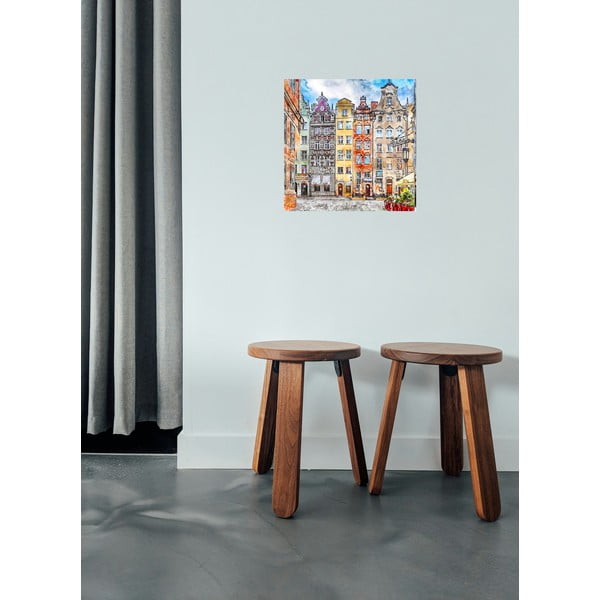 Obraz 30x30 cm Gdansk – Fedkolor-image-1