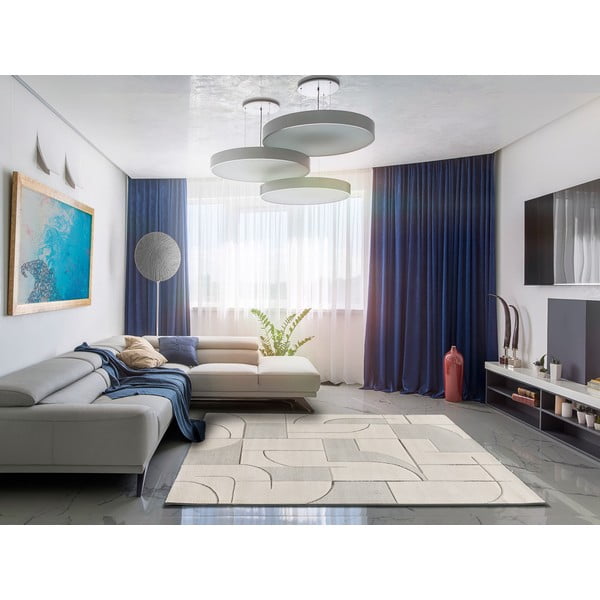 Krémový koberec 120x170 cm Lena – Universal-image-2