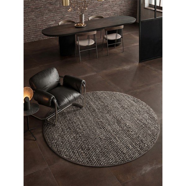 Tmavě šedý koberec ø 160 cm Wilma – Villeroy&Boch-image-1