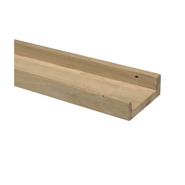 Police na obrázky z dubového dřeva v přírodní barvě 100 cm Photoframe – vtwonen-image-3