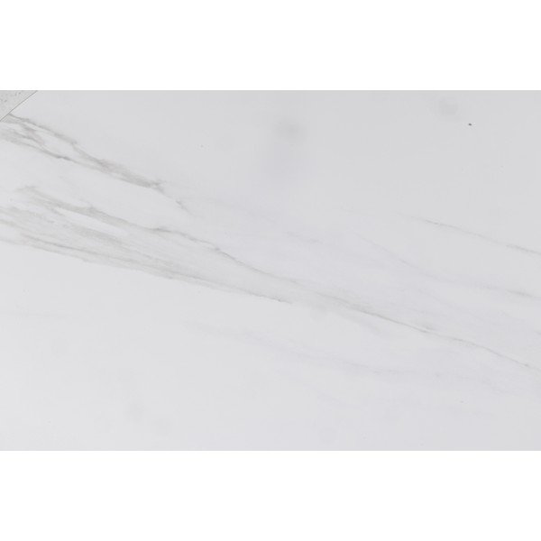 Bílý kulatý konferenční stolek s keramickou deskou ø 60 cm Malta – Actona-image-4