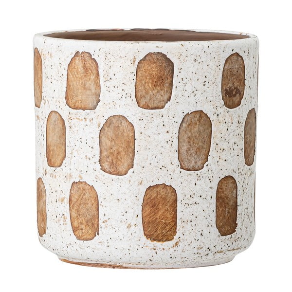 Terakotový květináč Bloomingville Avo, výška 12 cm