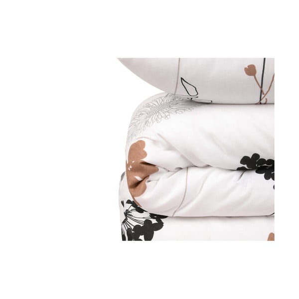 Prodloužené bílé povlečení na dvoulůžko 240x220 cm Atlantis – Mijolnir-image-3