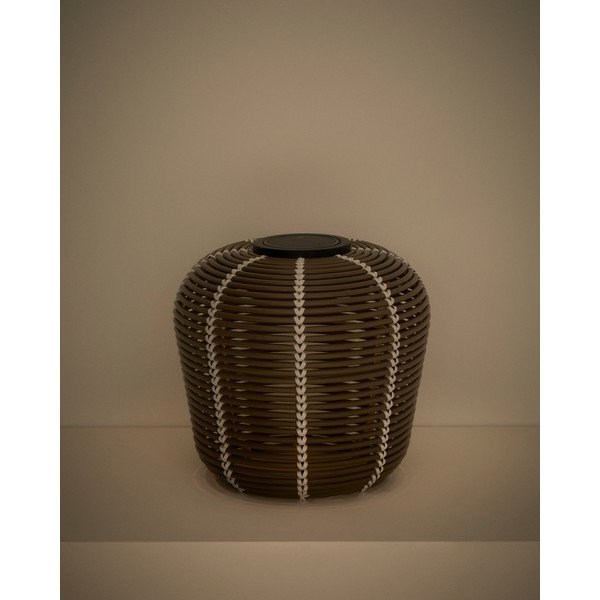 LED stolní /přenosné solární/na USB venkovní svítidlo ø 35 cm Garoina – Kave Home-image-4