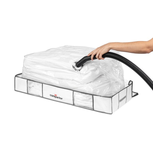 Vakuový látkový plastový úložný box pod postel 105x45x15,5 cm Life – Compactor
