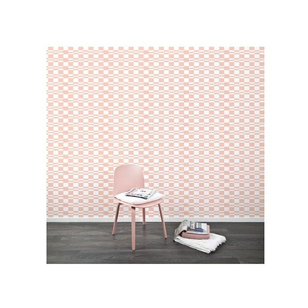 Tapeta Squarestripe Pink-image-1