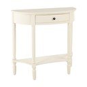 Bílý konzolový stolek z borovicového dřeva 33x81 cm Heritage – Premier Housewares