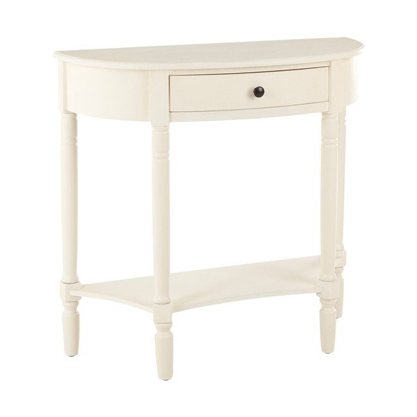 Bílý konzolový stolek z borovicového dřeva 33x81 cm Heritage – Premier Housewares