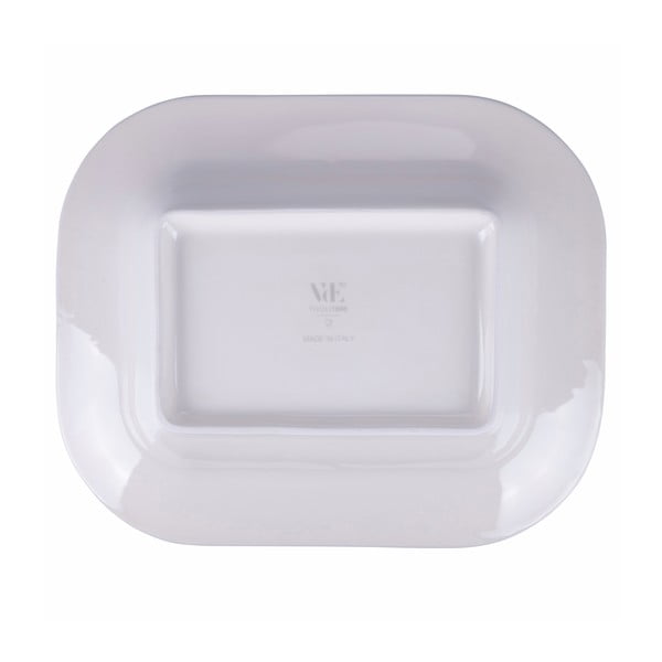 Keramický servírovací talíř VDE Tivoli 1996 Face to Grey, 43,5 x 35,5 cm-image-3