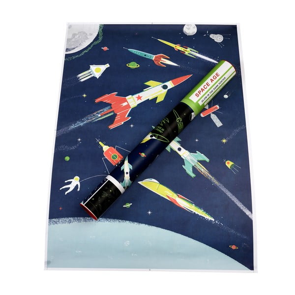 Dětská dekorace Glow in the Dark Space Age – Rex London-image-3