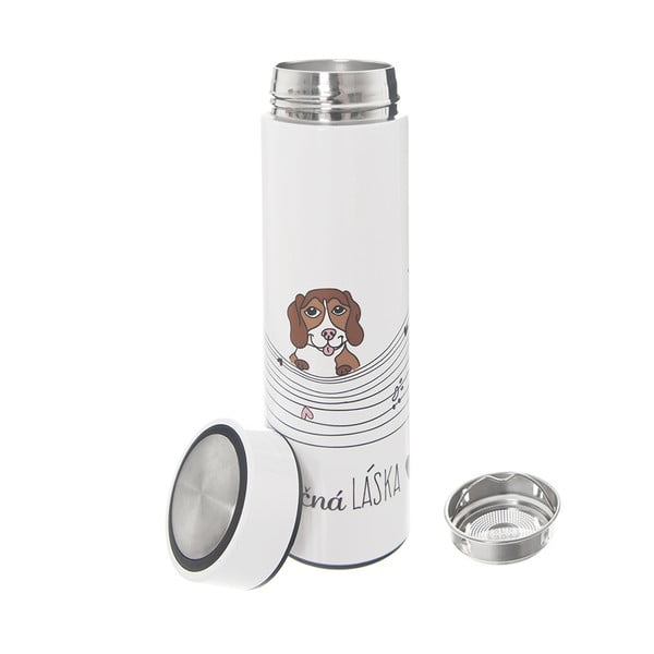 Bílá termoska 400 ml – Orion-image-2