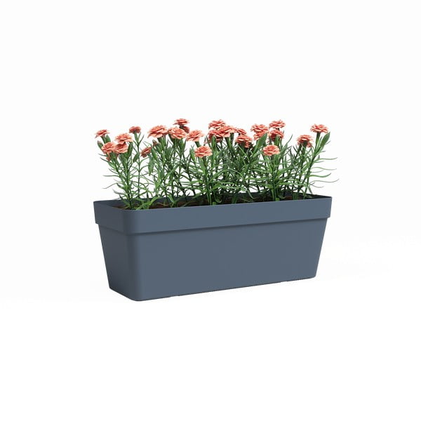 Samozavlažovací truhlík z recyklovaného plastu 50 cm Capri – Artevasi-image-2