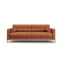Pohovka v cihlové barvě 217 cm Bali – Cosmopolitan Design