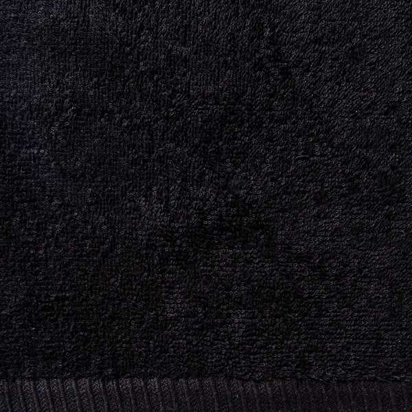 Černé rychleschnoucí/froté bavlněné ručníky v sadě 4 ks 30x30 cm Quick Dry – Catherine Lansfield-image-2