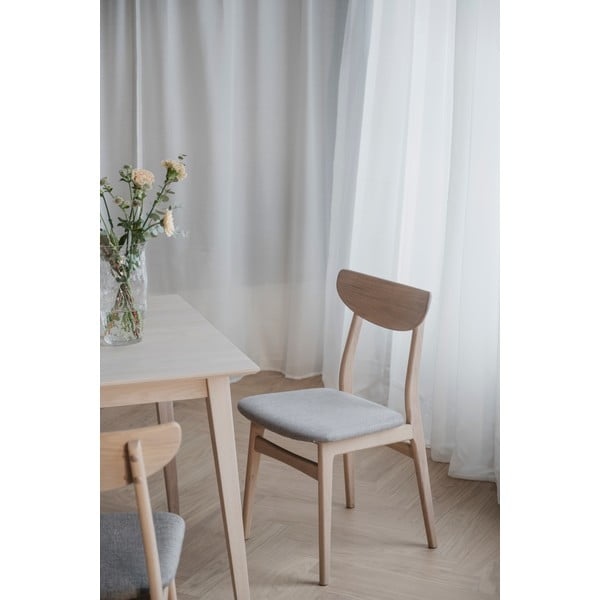 Jídelní židle v sadě 2 ks v přírodní barvě Rodham - Rowico-image-2