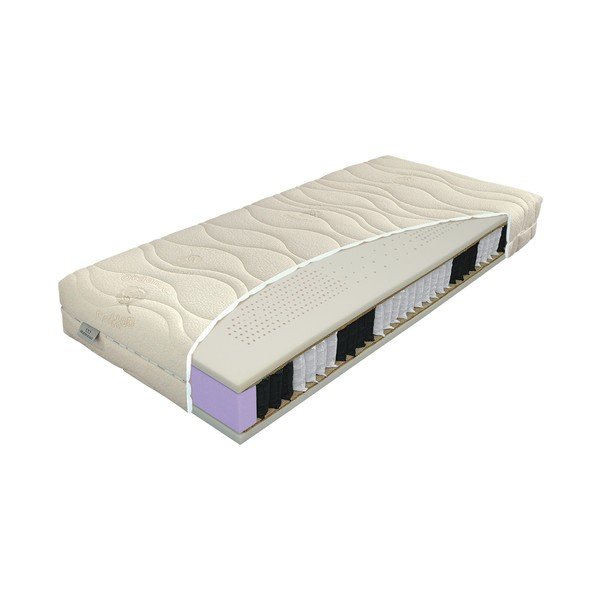 Tvrdá pružinová oboustranná matrace 160x200 cm Natura Hydrolatex – Materasso-image-2