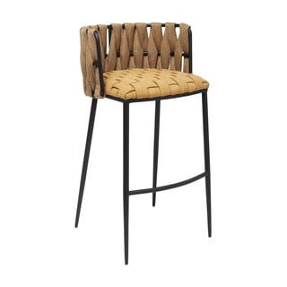 Set 2 žlutých barových stoliček Kare Design Cheerio