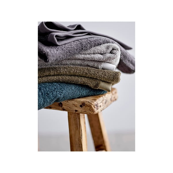 Šedý ručník z bio bavlny 50x100 cm Comfort – Södahl-image-4