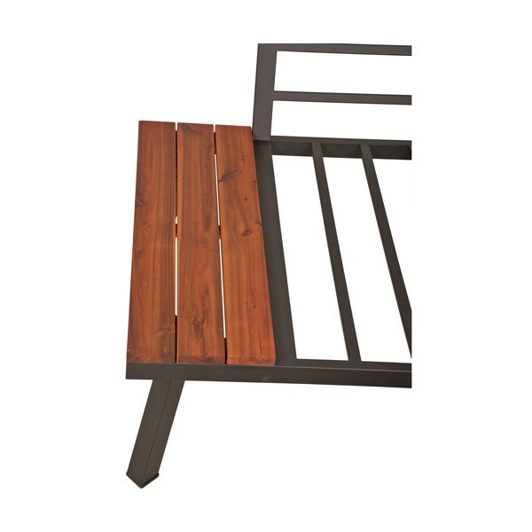 Šedý zahradní lounge set z masivu akácie pro 4 Theresa – Garden Pleasure-image-1