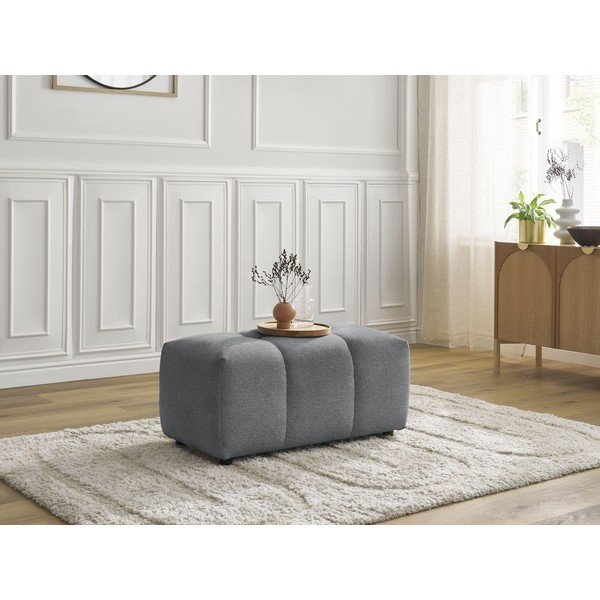 Šedá žinylková podnožka Roxelane – Bobochic Paris-image-4