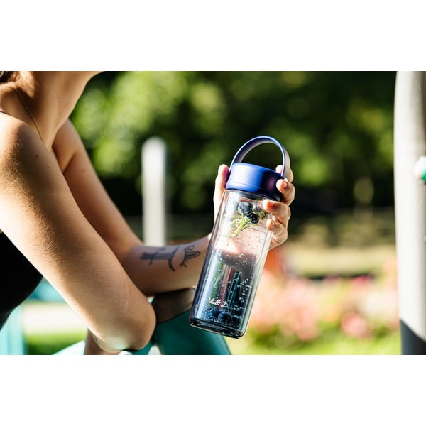 Zelená skleněná lahev 350 ml Fuori – Vialli Design-image-4