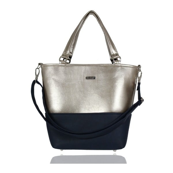 Modro-stříbrná kabelka Dara bags Lele No.214