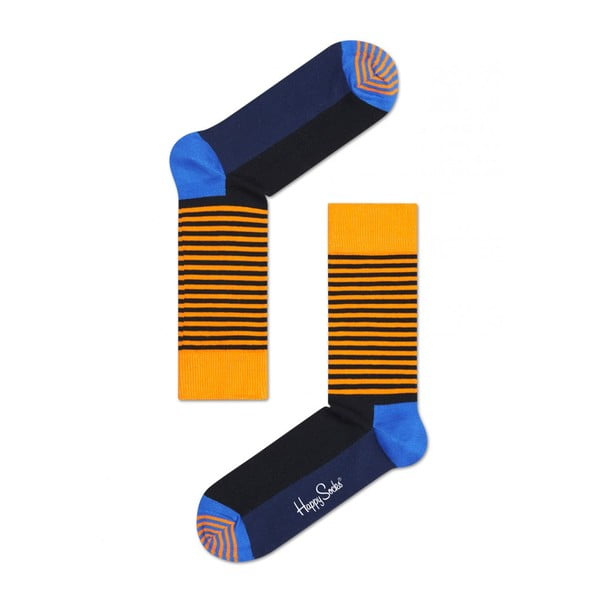 Ponožky Happy Socks Orange and Blue, vel. 41-46