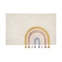 Slonovinový pratelný/ručně tkaný bavlněný dětský koberec 90x150 cm Tadea – Kave Home