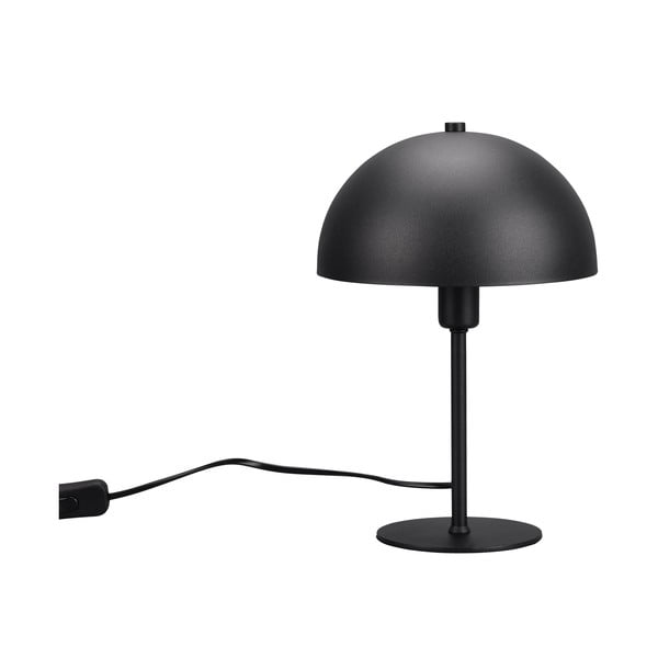 Matně černá stolní lampa (výška 30 cm) Nola – Trio