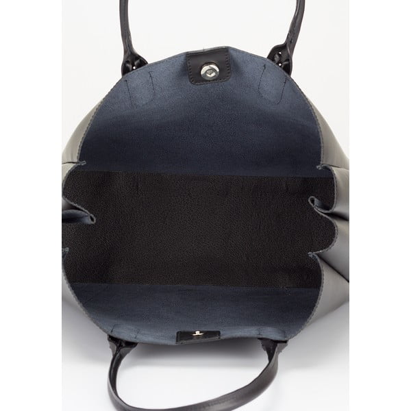Kožená kabelka Lisa Minardi 2508 Black-image-3