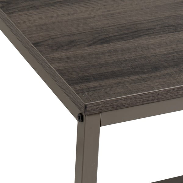 Hnědý konferenční stolek 50x100 cm – Casa Selección-image-1