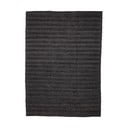 Černý jutový koberec Bloomingville Standard, 150 x 210 cm