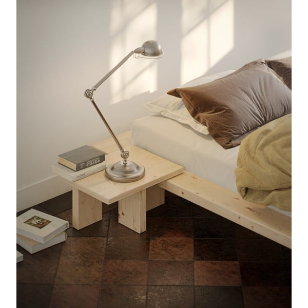 Noční stolek z borovicového dřeva v přírodní barvě Japan – Karup Design-image-4