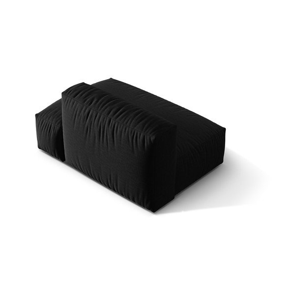 Černý modul pohovky (pravý roh) Martina – Micadoni Home-image-3