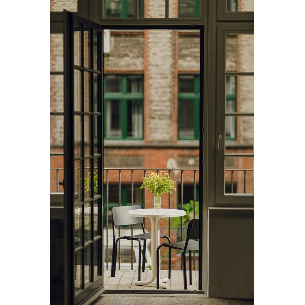 Kovový kulatý zahradní jídelní stůl ø 59 cm Nokk – noo.ma-image-4